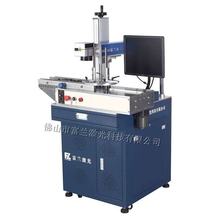 Special laser marking machine for piston ring